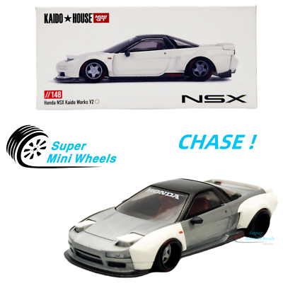 CHASE ! Kaido House x Mini GT 1:64 Honda NSX kaido Works V2 White