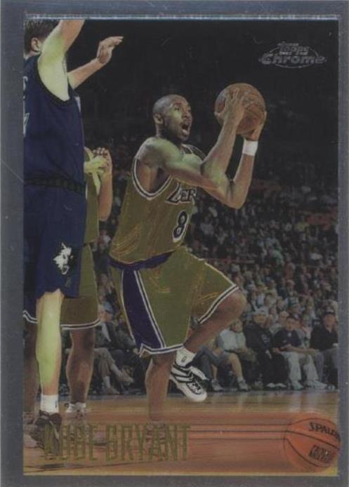 1996-97 Topps Chrome - Kobe Bryant #138 (RC) for sale online | eBay