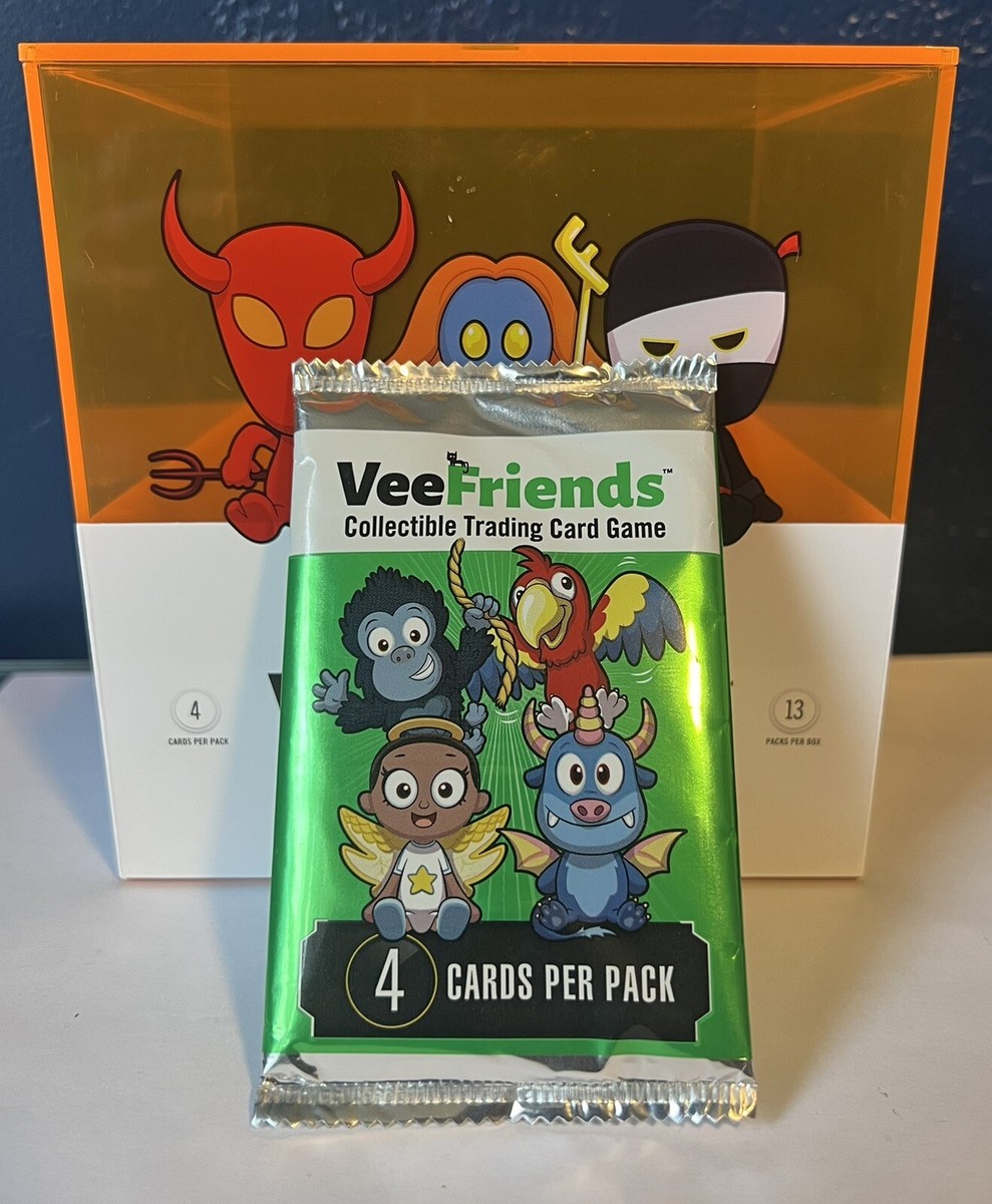 VeeFriends Compete & Collect Trading Cards - One Sealed Pack - By