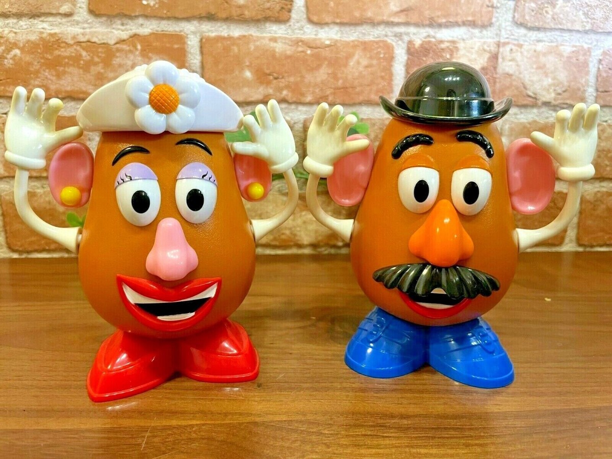 Mr.& Mrs. Potato head Toy Story Candy Case 2 Set Tokyo Disney
