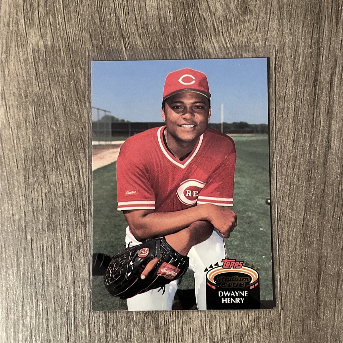 1992 Stadium Club #892 Dwayne Henry Cincinnati Reds Baseball Card