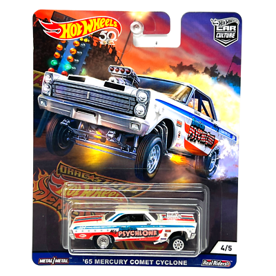 Hot Wheels Drag Strip Demons '65 Mercury Comet Cyclone Real Riders