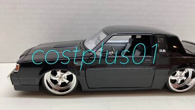 JADA DUB CITY 1987 BUICK GRAND NATIONAL REGAL 1:24 BLACK OLDSKOOL