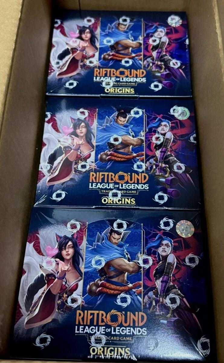 Riftbound League of Legends Origins Booster Box (48 Boxes) SEALED