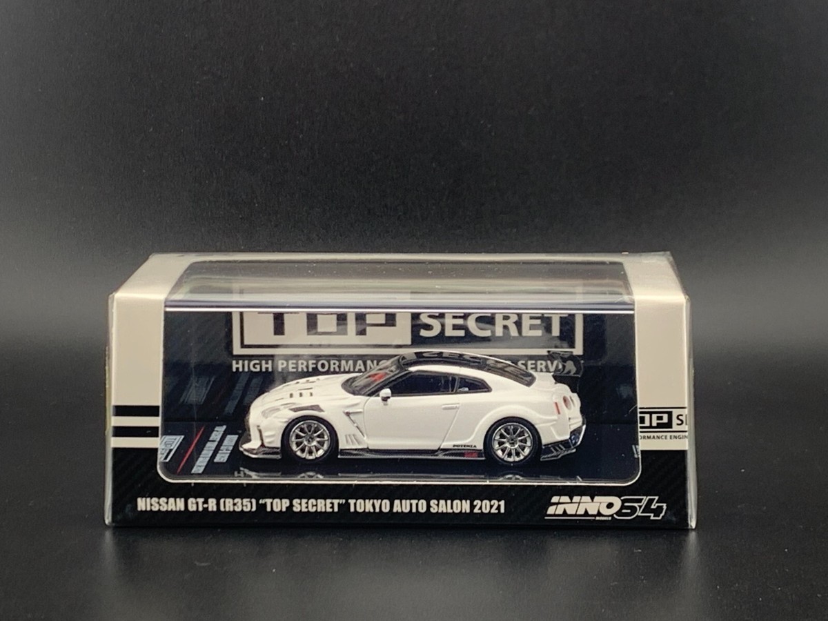 Inno64 Nissan GT-R R35 Top Secret Tokyo Auto Salon 2021 1/64 | eBay