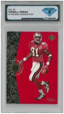 Terrell Owens #7 Prices [Rookie] | 1996 SP | Football Cards