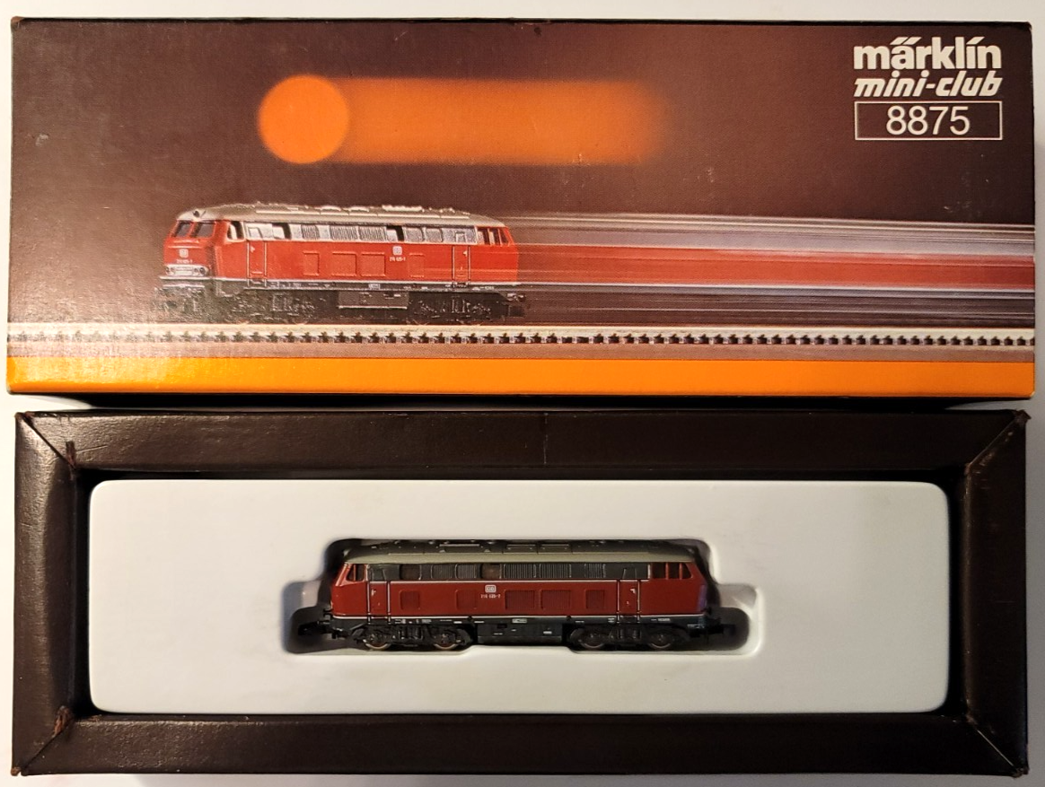 Z Marklin 8875 DB BR Class 216 Diesel Locomotive (tested) #1 | eBay