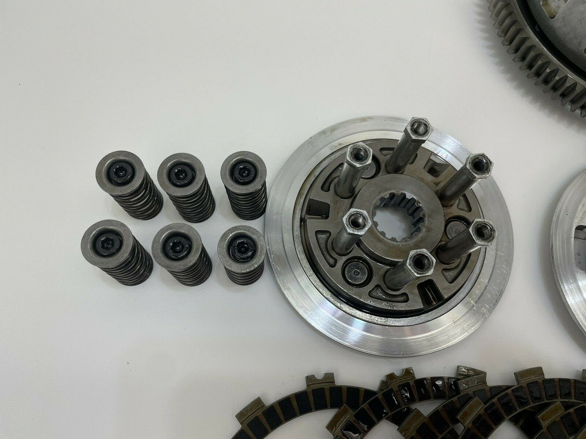 05 06 Kawasaki Ninja ZX6 ZX 6 ZX6r OEM Clutch Basket Fibers Steels