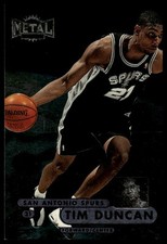 Tim Duncan #20 Prices | 1997 Metal Universe Championship All