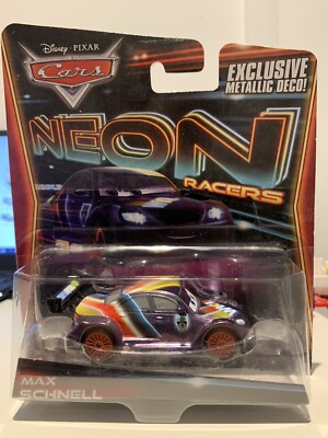 Disney Pixar Cars Max Schnell Neon Racers Die Cast Legends | eBay