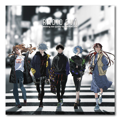 Pre-order EVA Canvas Art Large RADIO EVA STORE 1ST ANNIVERSARY