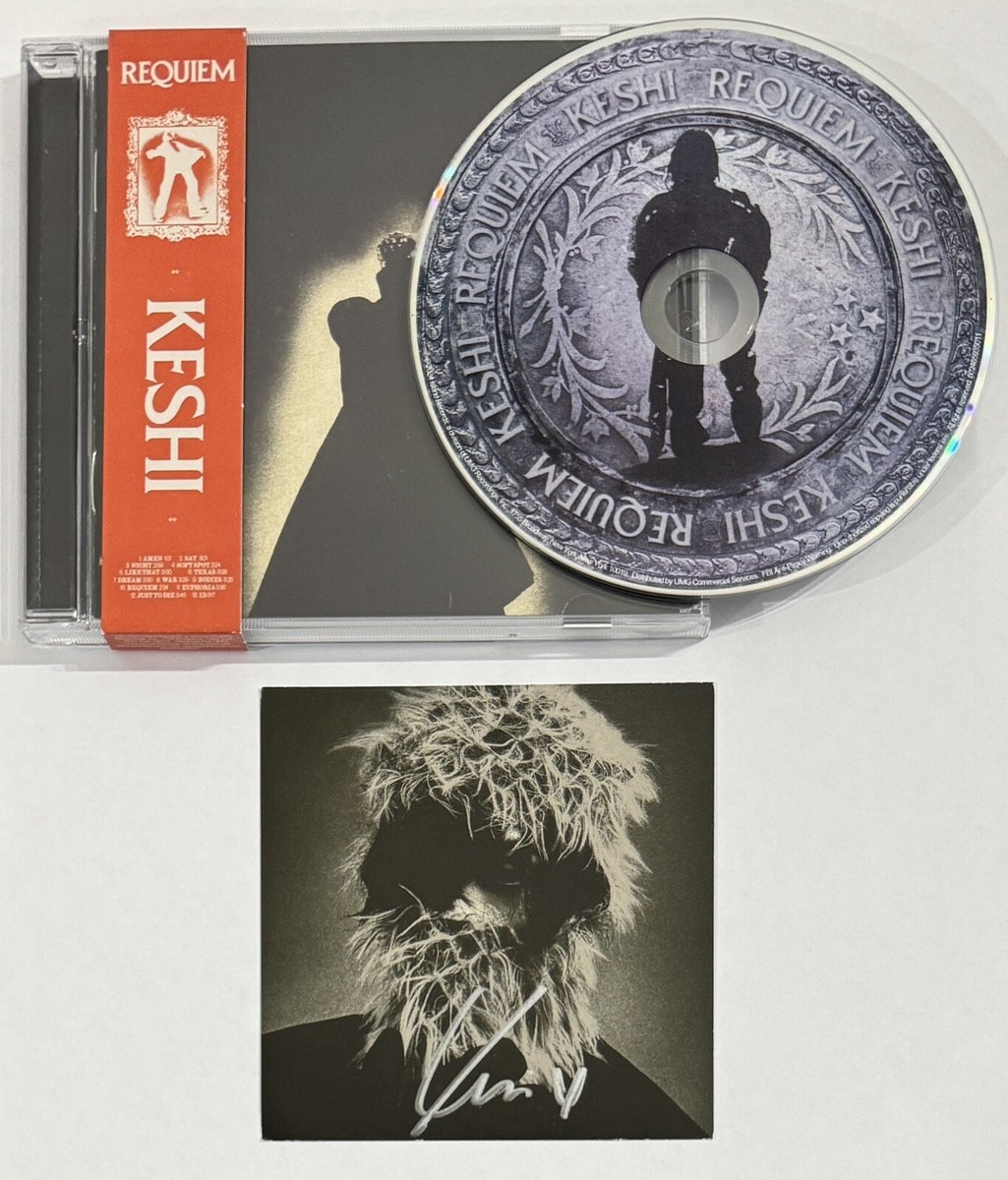 KESHI REQUIEM WORLD TOUR サイン入りポスター KESHI REQUIEM WORLD