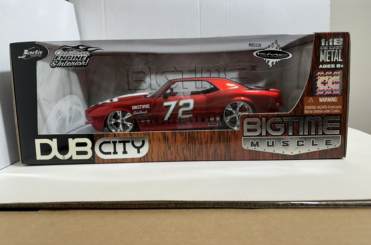 JADA DUB CITY 1968 CHEVY CAMARO RED 1:18 DIECAST MODEL CC #27 | eBay