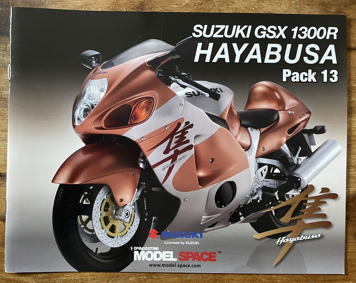 1:4 DEAGOSTINI SUZUKI GSX 1300R HAYABUSA BIKE - PACK 13 MAGAZINE