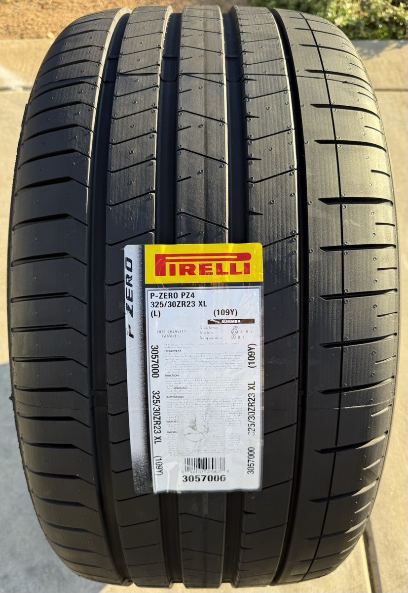 ONE BRAND NEW 325/30ZR23 (109Y) Pirelli P Zero PZ4 Sport L