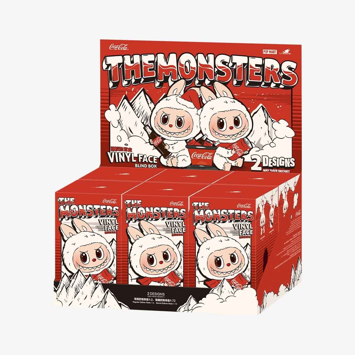 POP MART Labubu THE MONSTERS Coca Cola Series Blind Box 100