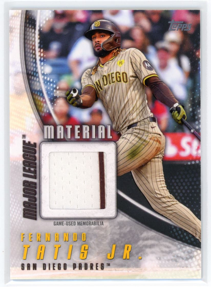 2025 Topps Major League Material Relic Fernando Tatis Jr. San