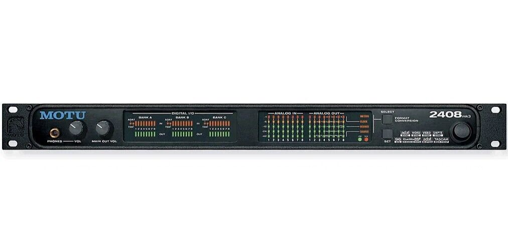 MOTU 2408 MK3 Audio Recording Interface 2408MK3 Core Audiowire | eBay