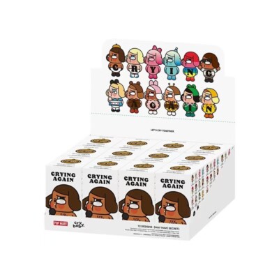 POP MART CRYBABY Crying Again Series Set 12 Basic Confirmed Blind