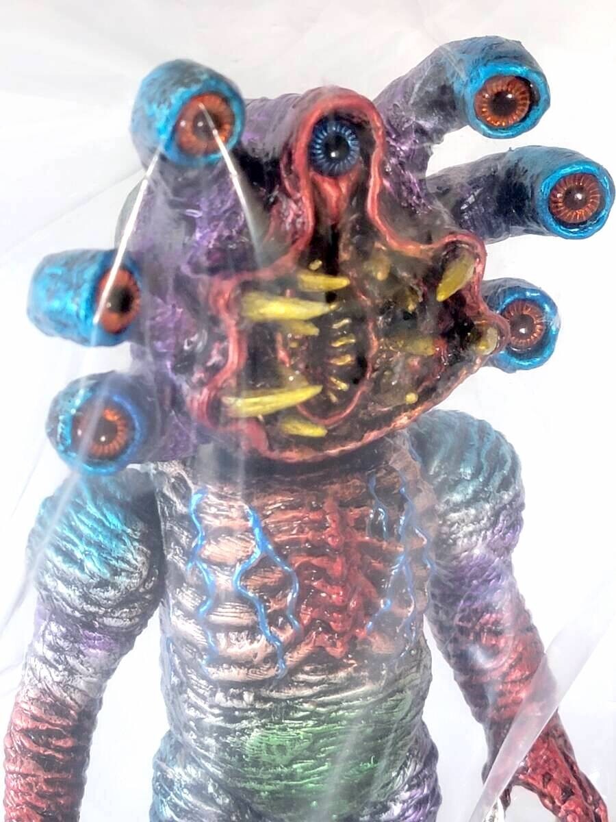 Ganimede X Marmit Skull Head Butt Multi Eyes Mutants Painted Vinyl