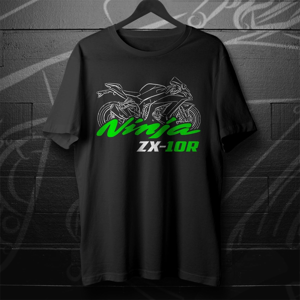 Kawasaki Ninja ZX-10R 2004-2025 - Motorcycle T-Shirt for Riders | eBay