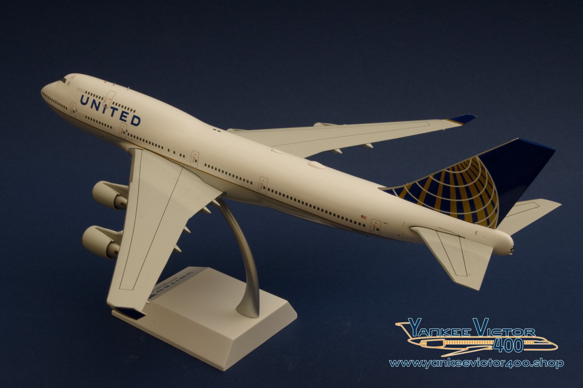 United Airlines 747-400 N175UA With Stand JC Wings 1:200 | eBay