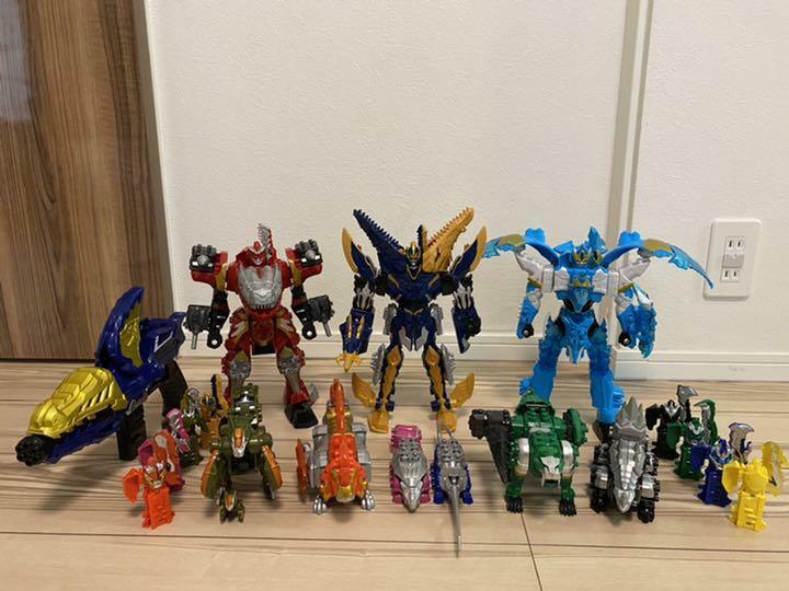 Power Rangers Dino Fury Ryusoulger DX Megazord 9p Set Ryusoul Keys