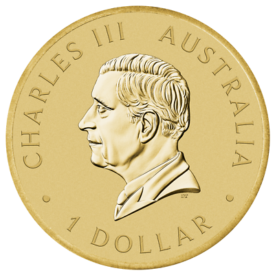 THE PERTH MINT'S 125TH ANNIVERSARY 2024 Base Metal $1 COIN In Card