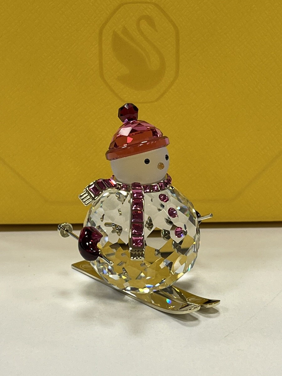 Swarovski Crystal HOLIDAY CHEERS Dulcis Snowman Pink 5687121 | eBay