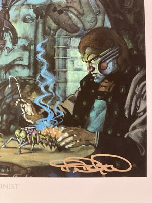 MTG✨Artist Signed STRONGHOLD BIOLOGIST Artist Proof CARD/PRINT