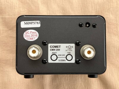 Comet CMX-200 SWR Power Meter Band Black 1.8～200MHz MAX 2KW (HF