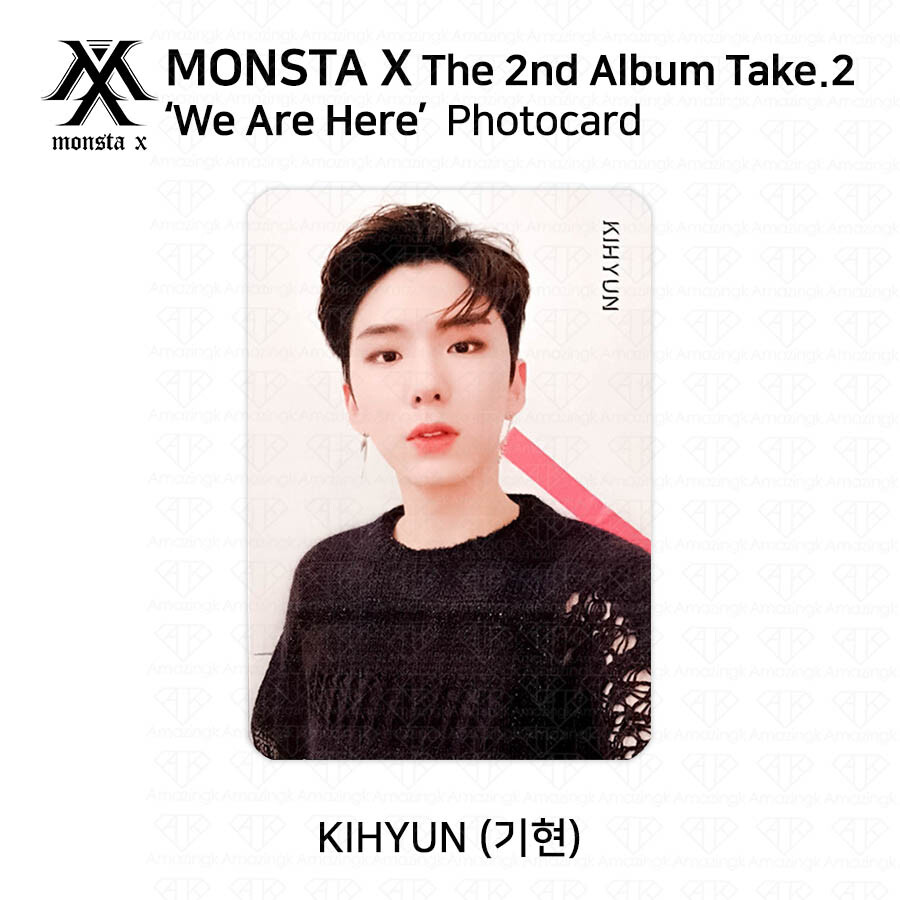 MONSTA X 2nd Album Take 2 We Are Here Official Photocard Kihyun