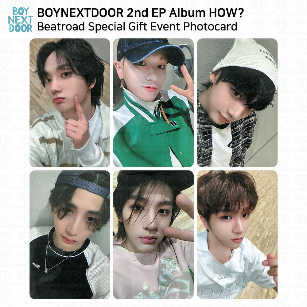 BOYNEXTDOOR 2nd EP Album HOW? Beatroad Special Gift Event