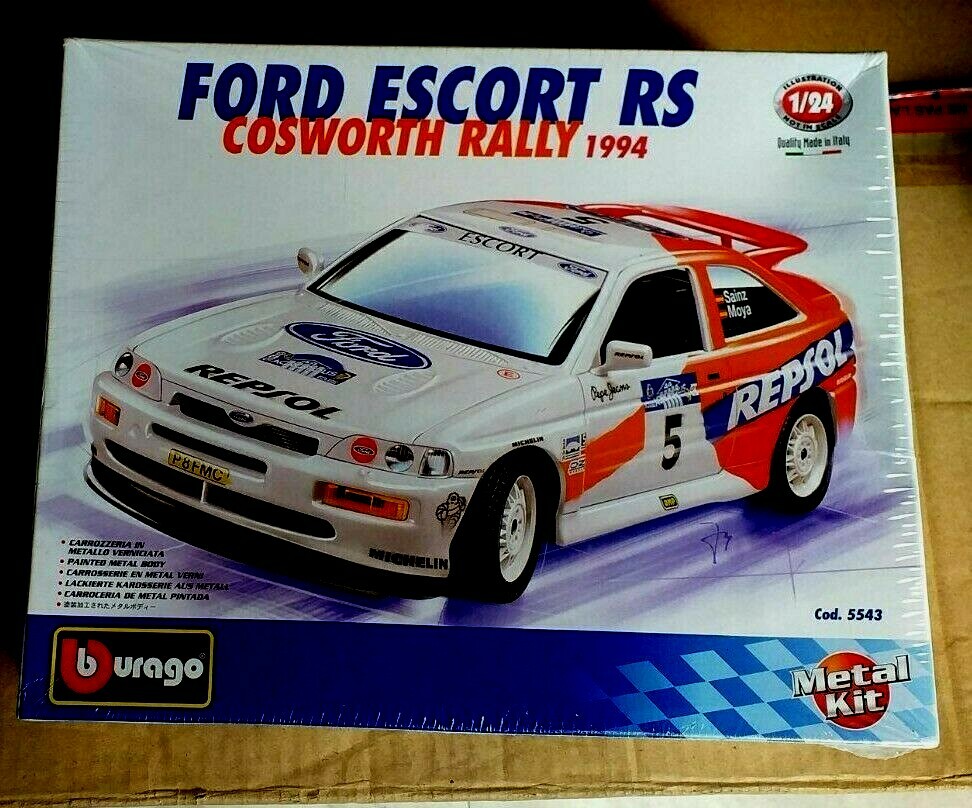 FORD ESCORT RS COSWORTH RALLY 1994 MADE IN ITALY BURAGO 5543 1:24