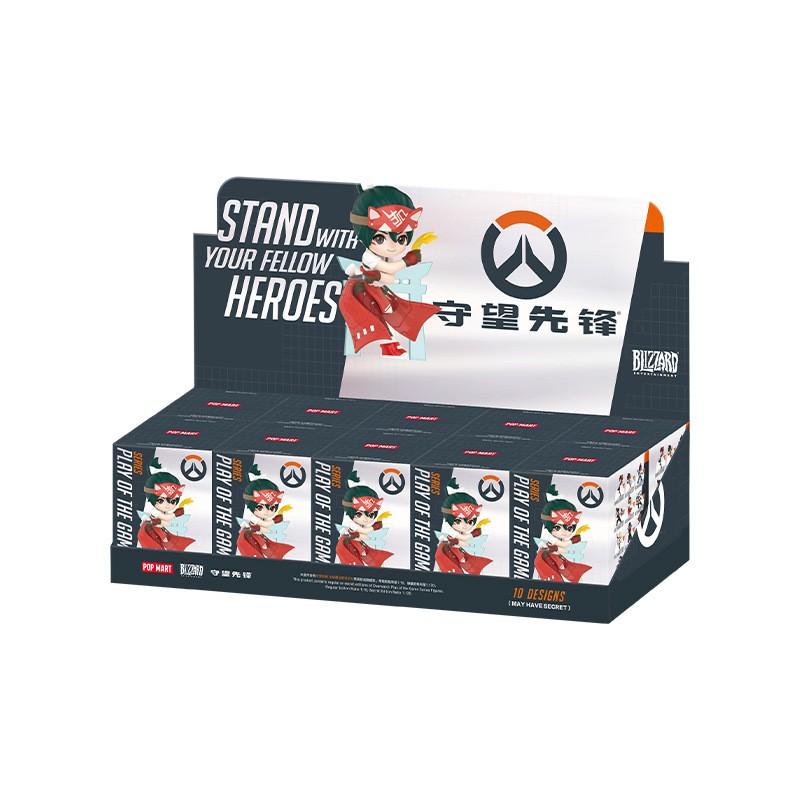 POP MART OVERWATCH PLAY OF THE GAME SERIES CONFIRMED BLIND BOX