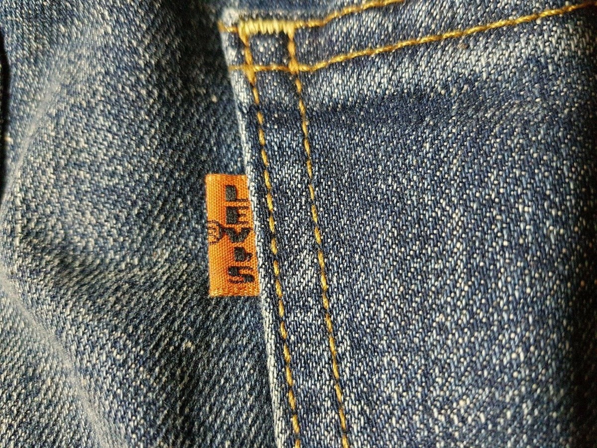 Vintage Clothing Levi's 606 Orange Tab Big E Size 32 X 34(32 x 32