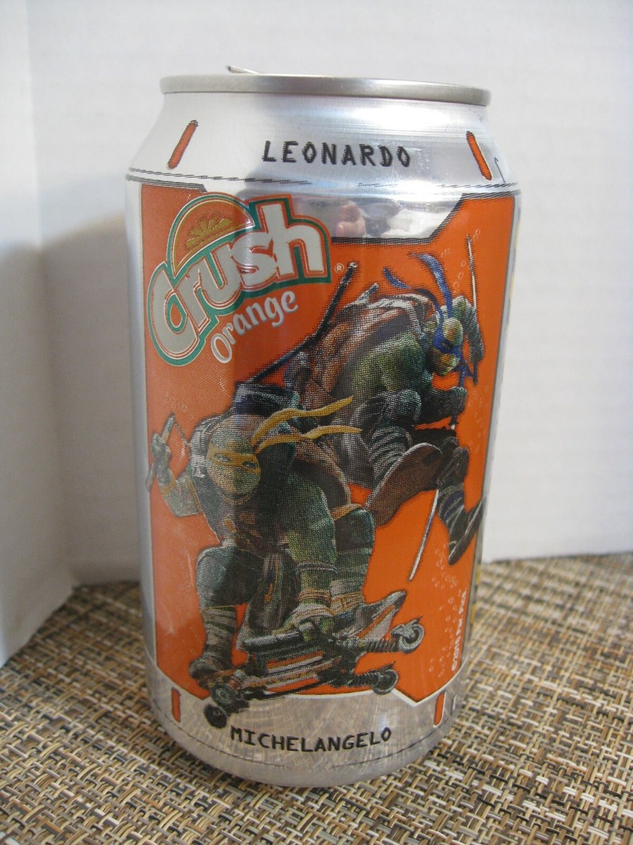 Orange Crush - Teenage Mutant Ninja Turtles Empty Can - 2016 | eBay