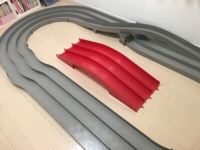Tamiya Mini 4WD Japan Cup Jr. Circuit Slope Section / Red / 69570