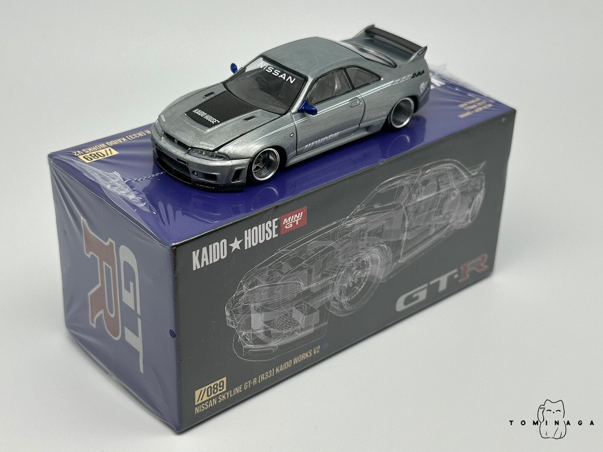 Kaido House x Mini GT Nissan Skyline GT-R R33 Kaido Works V2