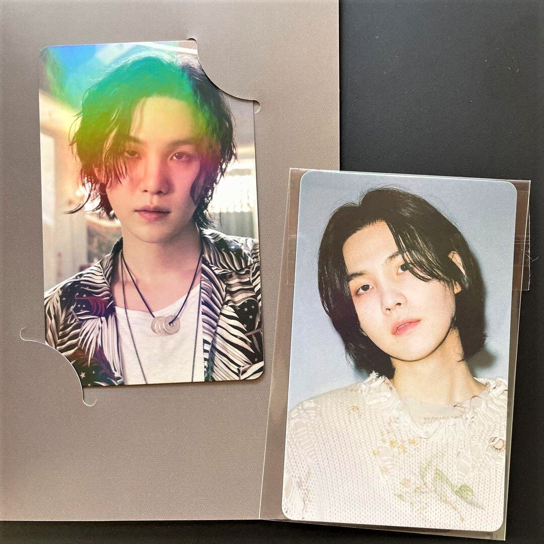 BTS SUGA AGUST D Album D DAY Japan FC Limited hologram Photocard