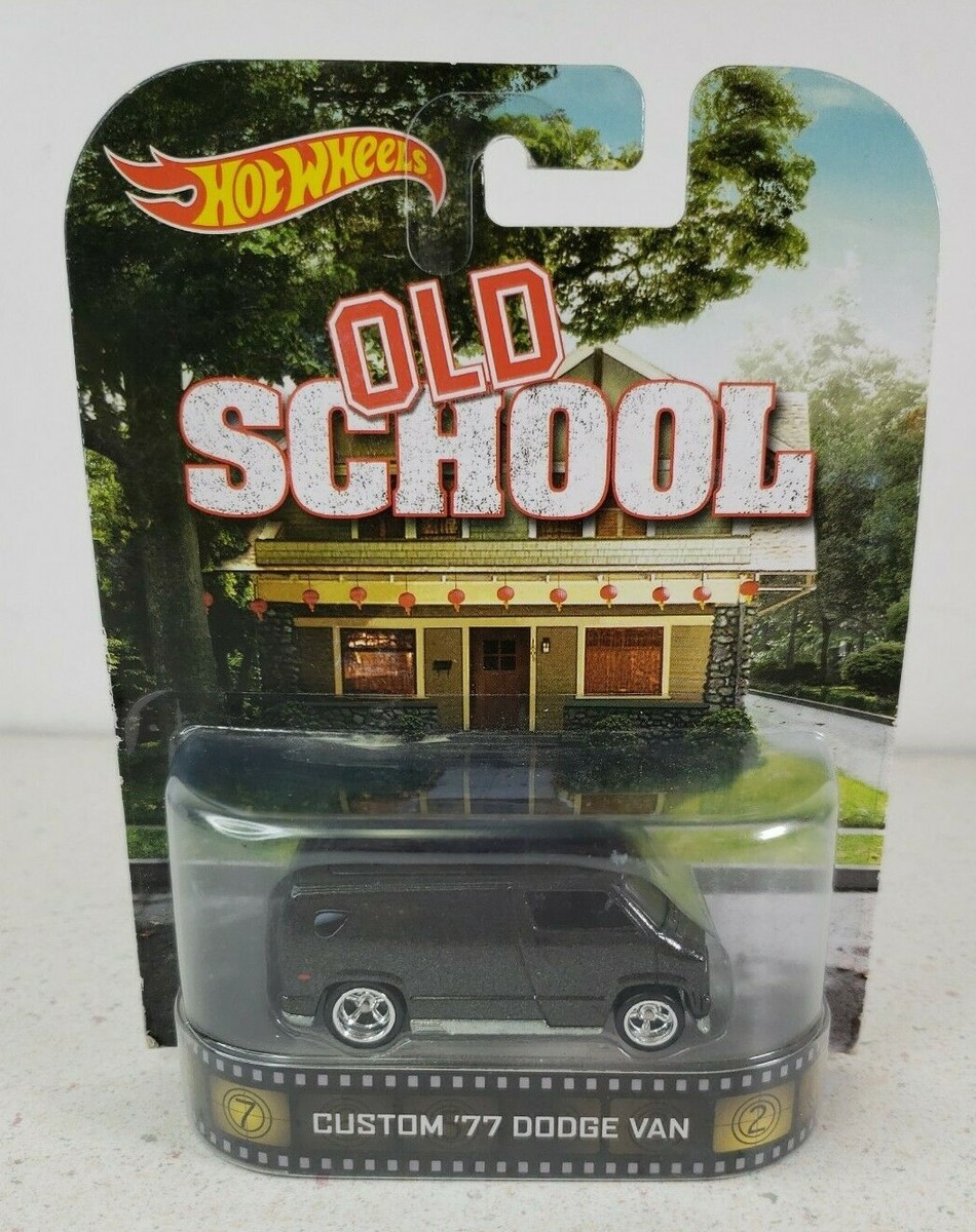 Hot Wheels Old School Custom 77 Dodge Van Retro Entertainment