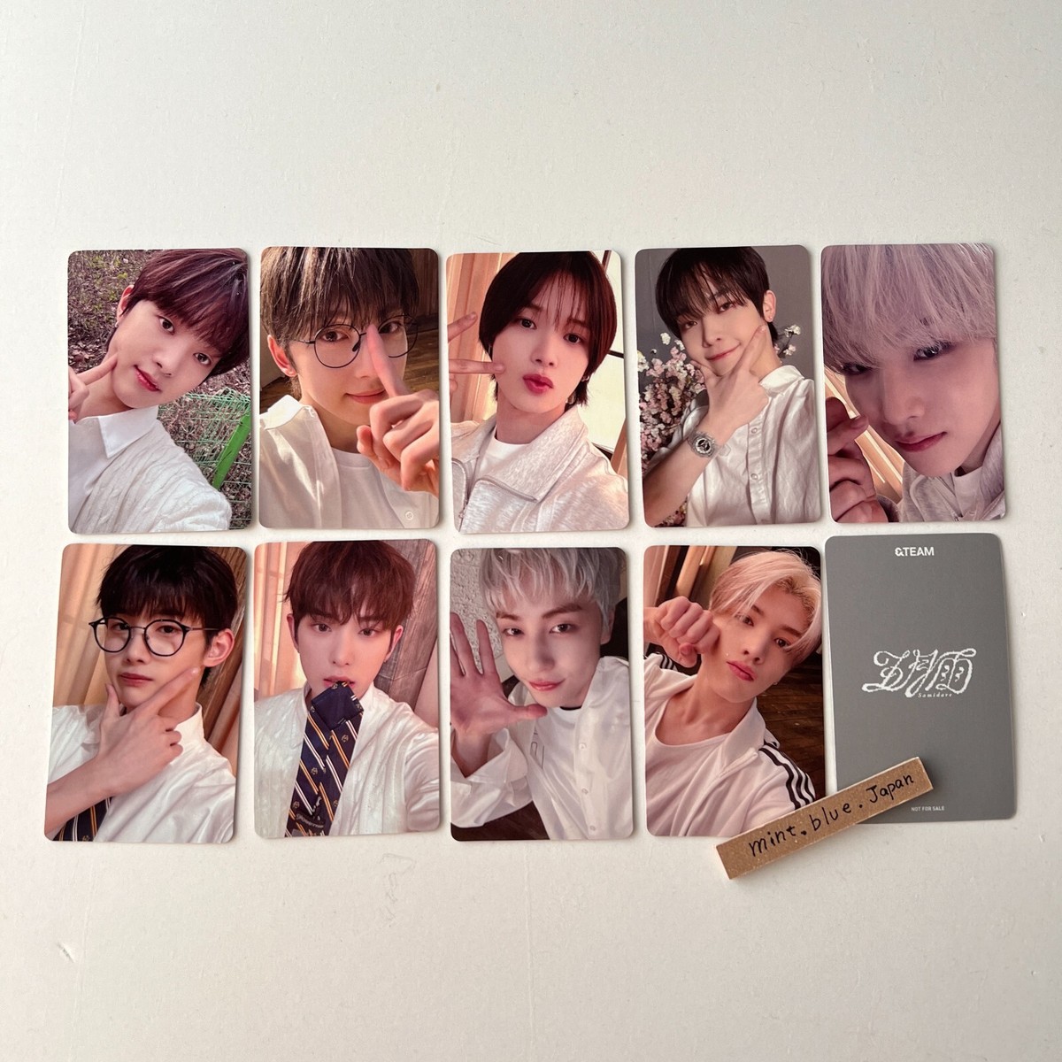 &TEAM 五月雨 ( Samidare ) weverse shop Japan Limited Lucky Draw