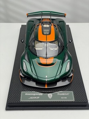 Koenigsegg Jesko (Green Carbon Fiber) [FrontiArt] 1/18 scale | eBay