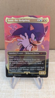 Sonic The Hedgehog x MTG Secret Lair Singles YOU PICK Foil & Non