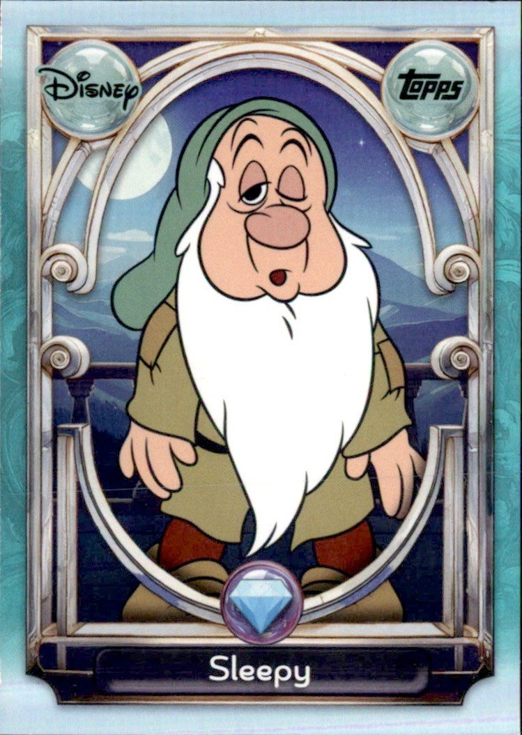 2025 Topps Disney WONDER Tier 2 Foil - Snow White Sleepy #103 | eBay