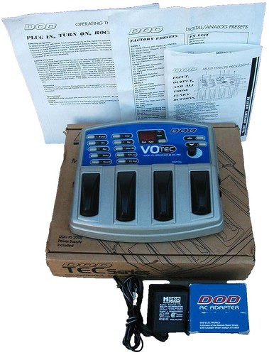 DOD FX32 Meat Box Bass Sub-Octave Effects Pedal Rare w/Original