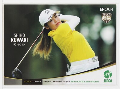 SHIHO KUWAKI (93 Gen) - 2022 JLPGA Women's Golf Trading Card