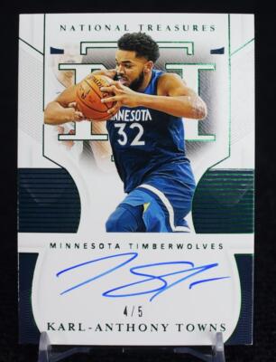 Karl Anthony Towns National Treasures /5
