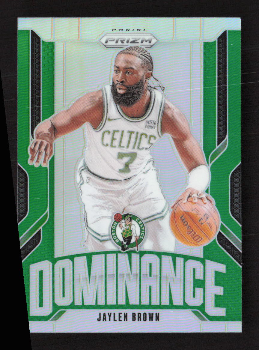 Jaylen Brown 2024-25 Panini Prizm - Dominance Prizms Silver #6