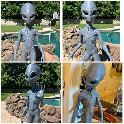 Grey Aliens Life Size DIY Statue Set Of 4 All 4 Tall | eBay